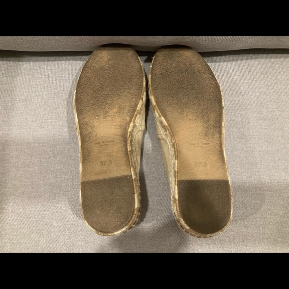 Rag & Bone Suede Espadrilles 37.5 - Picture 10 of 12